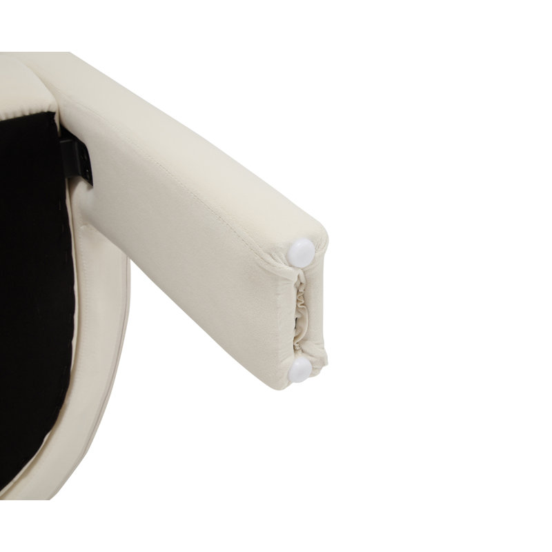 Brayden Studio® Modern Barrel Dining Chair With Solid Wood Legs